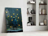 Star Rain Glass Art || Designer's Collection