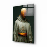 Headless Monk Glass Art  || Designer Collection