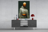 Headless Monk Glass Art || Designer's Collection