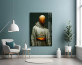 Headless Monk Glass Art || Designer's Collection