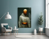 Headless Monk Glass Art || Designer's Collection