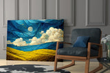 Dancing Sky Glass Art || Designer's Collection