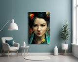 Virtual Beauty Glass Wall Art || Designer's Collection