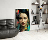 Virtual Beauty Glass Wall Art || Designer's Collection