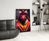 Ape King Glass Wall Art || Designer's Collection