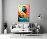 Hidden Swan Glass Wall Art || Designer's Collection