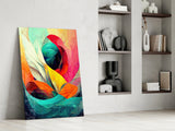 Hidden Swan Glass Wall Art || Designer's Collection