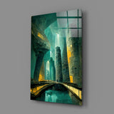 Underground Glass Wall Art || Designer's Collection