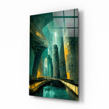 Underground Glass Wall Art || Designer's Collection