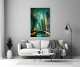 Underground Glass Wall Art || Designer's Collection