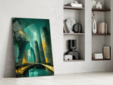 Underground Glass Wall Art || Designer's Collection