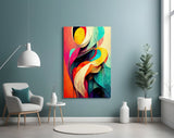 The Hug Glass Wall Art || Designer's Collection