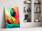 Hidden Swan Glass Wall Art || Designer's Collection