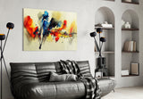 Frequency Glass Wall Art || Designer's Collection