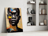 The Rebellious Look Glass Wall Art || Designer's Collection