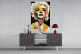 Marilyn Monroe Glass Wall Art || Designer's Collection