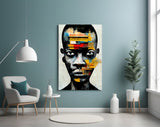 The Rebellious Look Glass Wall Art || Designer's Collection