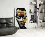 The Rebellious Look Glass Wall Art || Designer's Collection