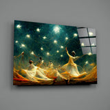 Mysticism Glass Wall Art || Designer's Collection