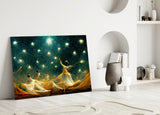 Mysticism Glass Wall Art || Designer's Collection