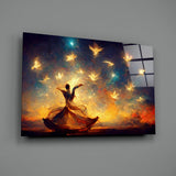 Mysticism Glass Wall Art || Designer's Collection