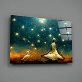 Mysticism Glass Wall Art || Designer's Collection