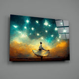 Mysticism Glass Wall Art || Designer's Collection