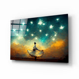 Mysticism Glass Wall Art || Designer's Collection