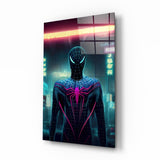 Spiderman Glass Wall Art || Designer's Collection