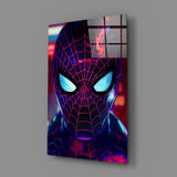 Spiderman Glass Wall Art || Designer's Collection