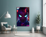 Spiderman Glass Wall Art || Designer's Collection