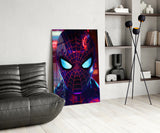 Spiderman Glass Wall Art || Designer's Collection