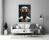 Robotic View Glass Wall Art || Designer's Collection