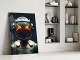 Robotic View Glass Wall Art || Designer's Collection