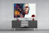 Transmutation to Beauty Glass Wall Art || Designer's Collection