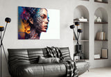 Transmutation to Beauty Glass Wall Art || Designer's Collection