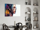 Transmutation to Beauty Glass Wall Art || Designer's Collection