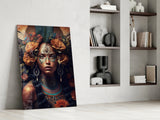 Beauty of the Clan Glass Wall Art || Designer's Collection