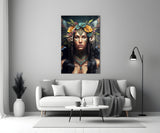 Warrior Beautiful Glass Wall Art || Designer's Collection