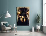 Masked Horror Glass Wall Art || Designer's Collection