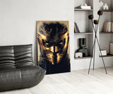 Masked Horror Glass Wall Art || Designer's Collection