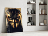 Masked Horror Glass Wall Art || Designer's Collection