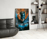 Bloody Batman Glass Wall Art || Designer's Collection