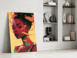 Schuh Glance Glass Wall Art || Designer's Collection