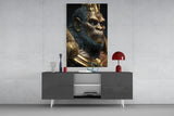 Ape King Glass Wall Art || Designer's Collection