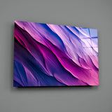 Purple Dance Glass Wall Art || Designer's Collection