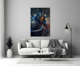 Lord Warrior Glass Wall Art || Designer's Collection