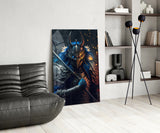 Lord Warrior Glass Wall Art || Designer's Collection