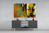 Buddha Glass Wall Art || Designer's Collection