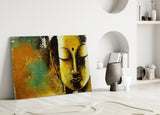 Buddha Glass Wall Art || Designer's Collection